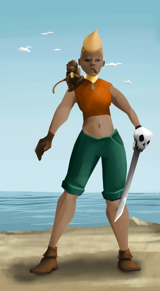 AlgoSeas Pirate #35546 NFT on Algorand