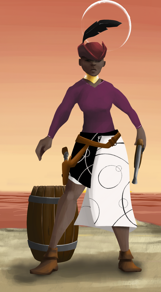 AlgoSeas Pirate #35548 NFT on Algorand