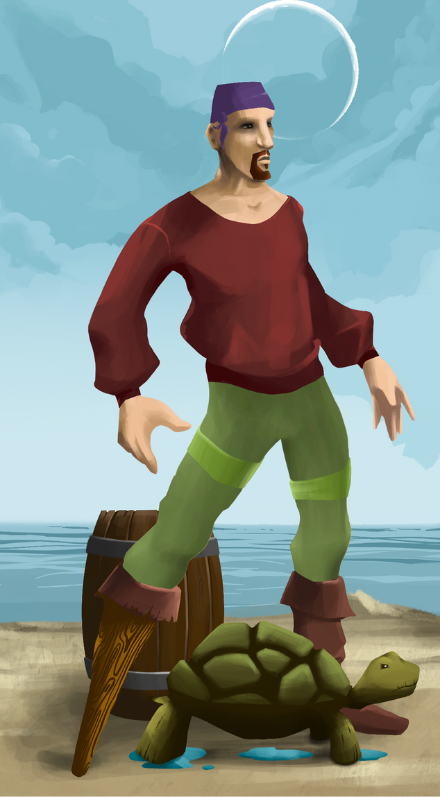 AlgoSeas Pirate #35549 NFT on Algorand