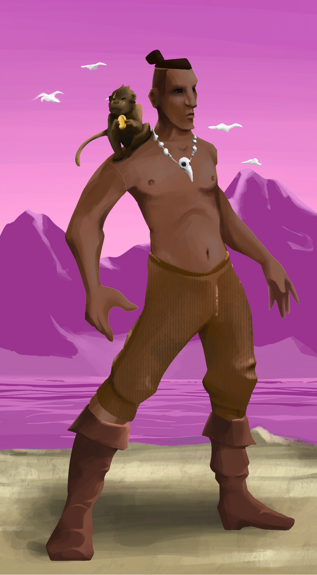 AlgoSeas Pirate #35558 NFT on Algorand