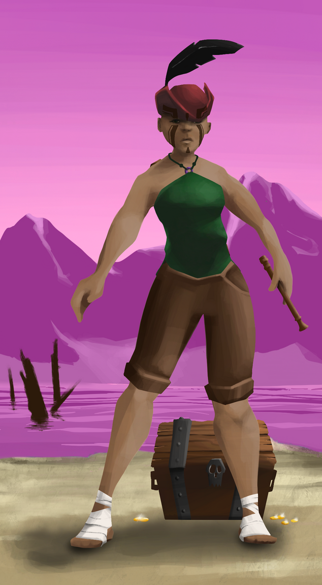 AlgoSeas Pirate #35565 NFT on Algorand