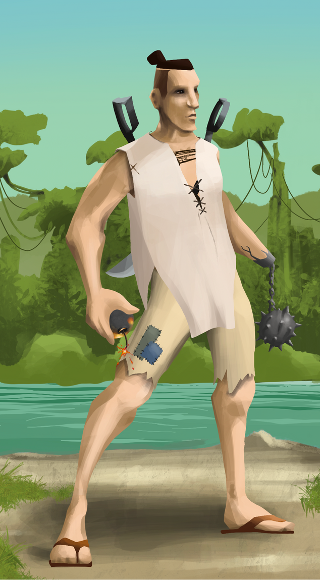 AlgoSeas Pirate #35590 NFT on Algorand