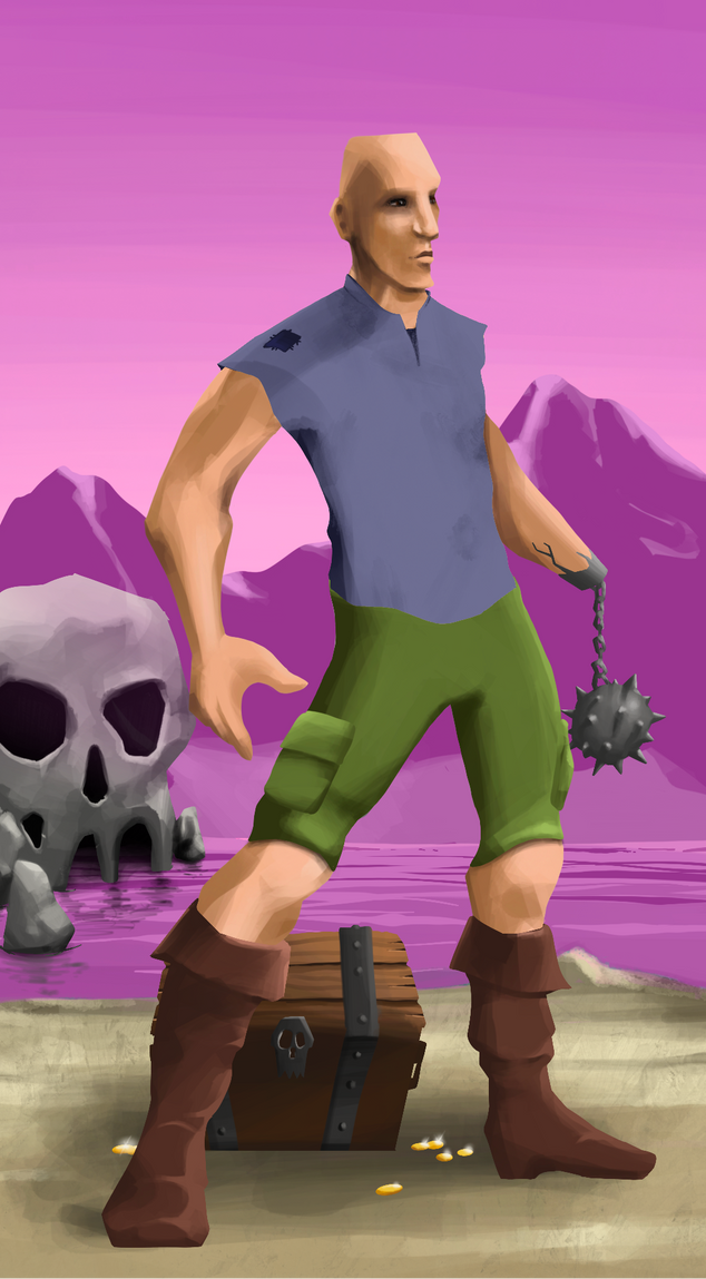 AlgoSeas Pirate #35598 NFT on Algorand