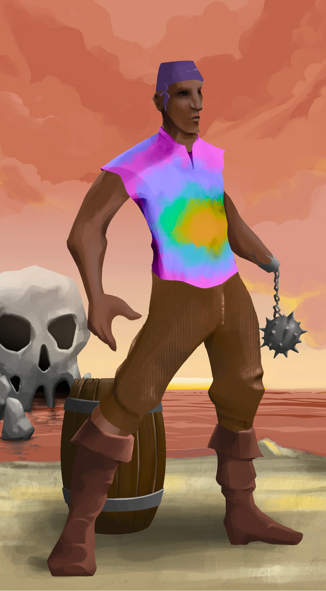 AlgoSeas Pirate #35610 NFT on Algorand