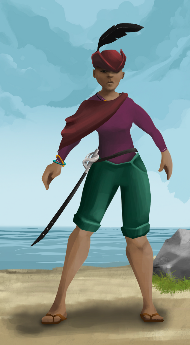 AlgoSeas Pirate #35618 NFT on Algorand