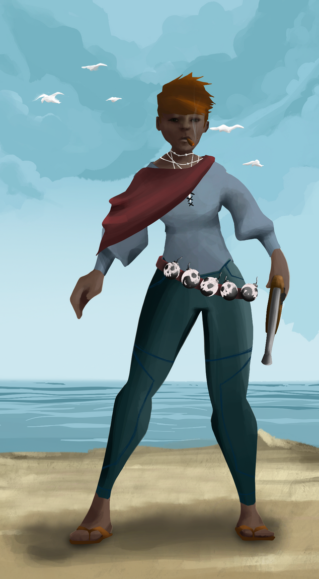 AlgoSeas Pirate #35644 NFT on Algorand