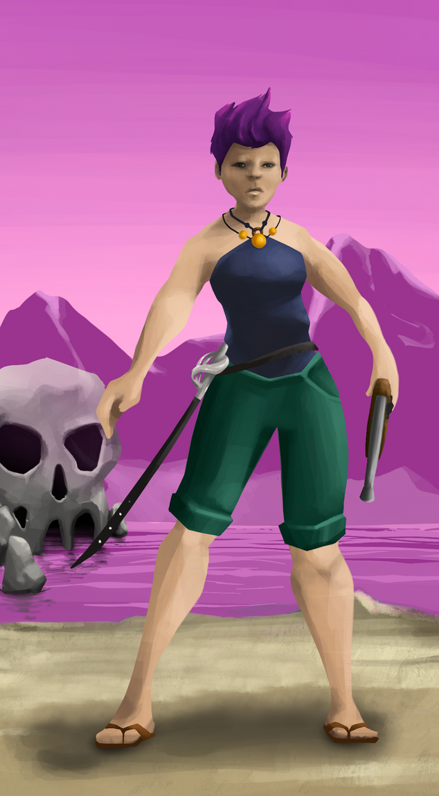 AlgoSeas Pirate #35661 NFT on Algorand