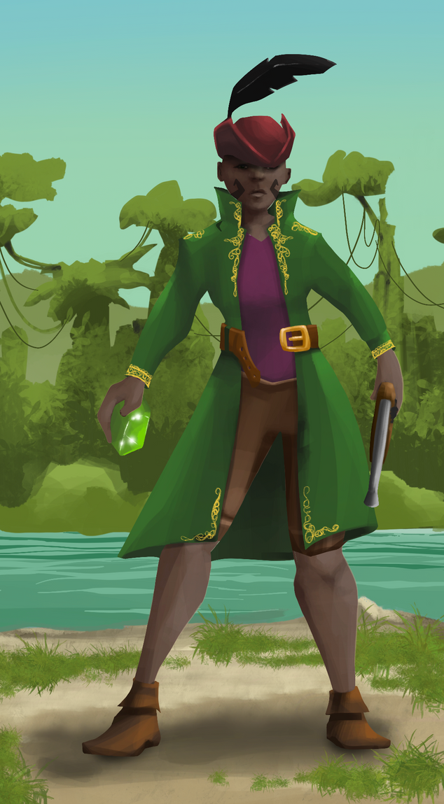 AlgoSeas Pirate #35666 NFT on Algorand