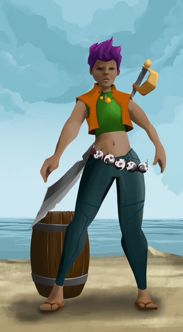 AlgoSeas Pirate #35677 NFT on Algorand