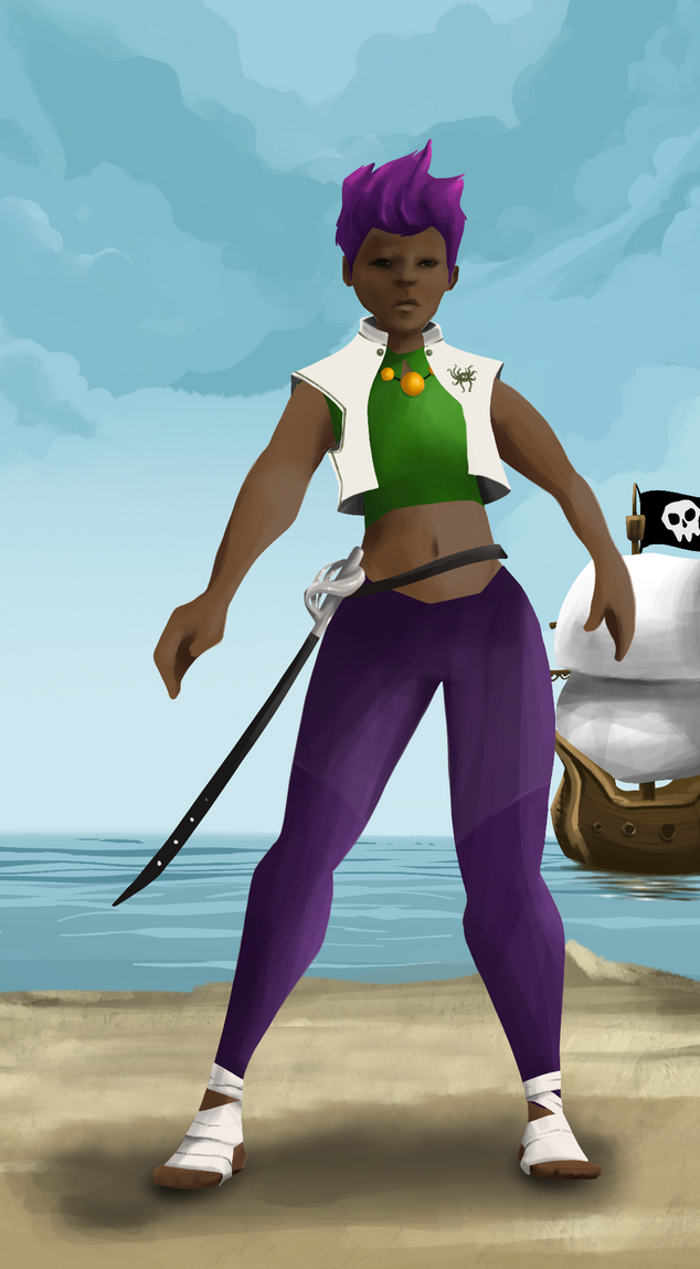 AlgoSeas Pirate #35688 NFT on Algorand