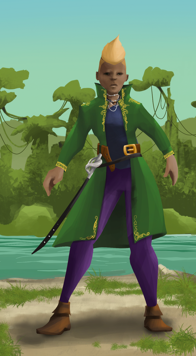 AlgoSeas Pirate #35691 NFT on Algorand