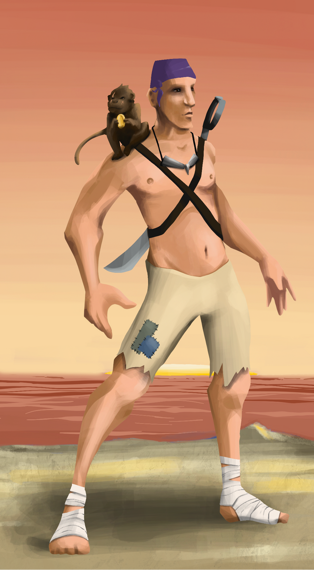 AlgoSeas Pirate #35694 NFT on Algorand