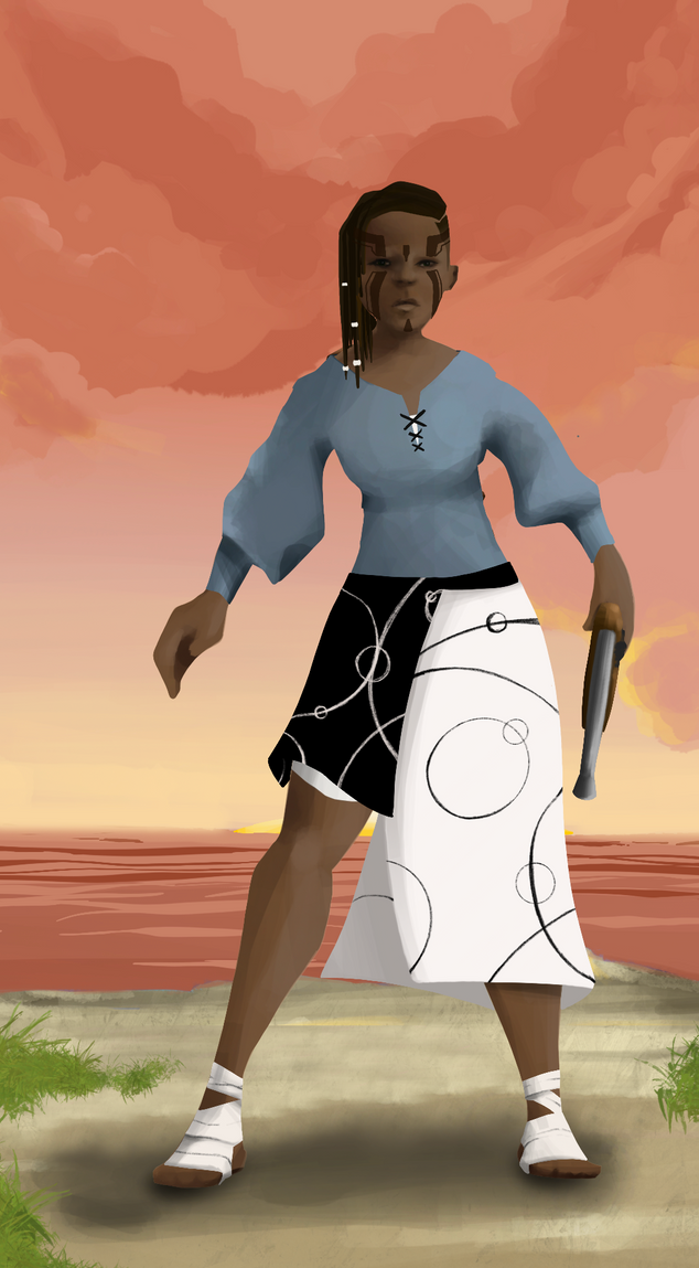 AlgoSeas Pirate #35698 NFT on Algorand