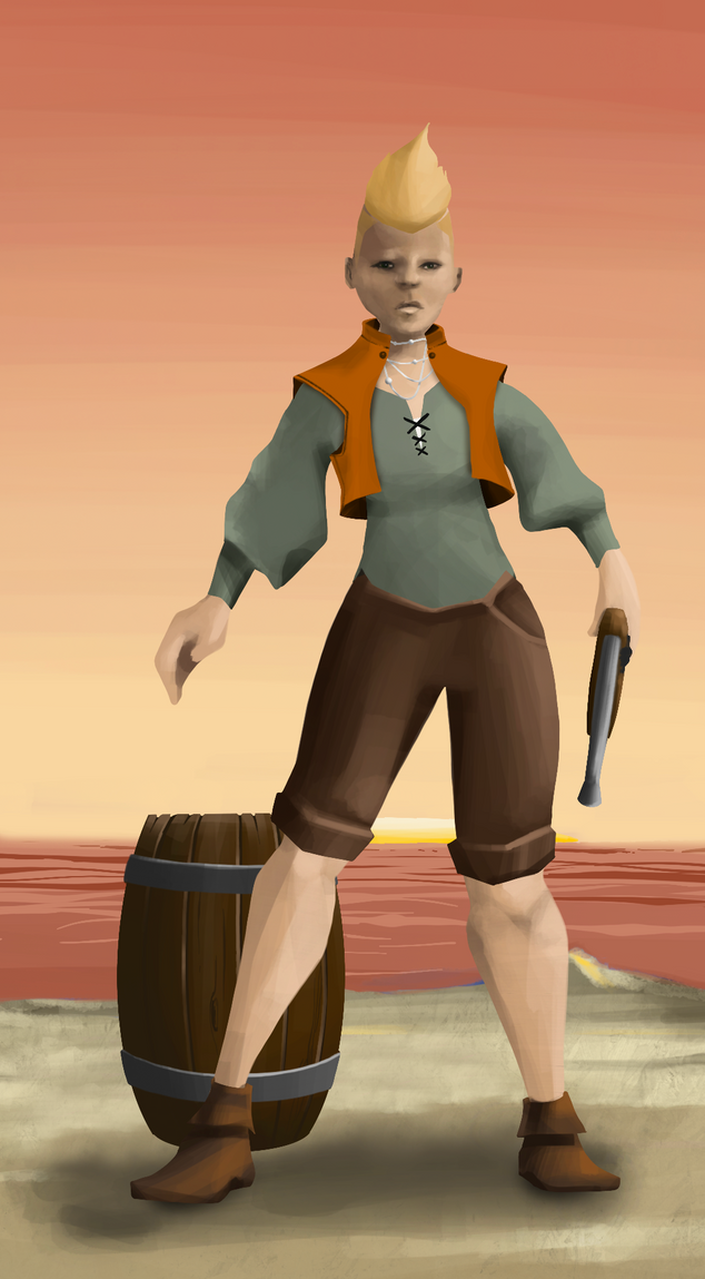 AlgoSeas Pirate #35703 NFT on Algorand