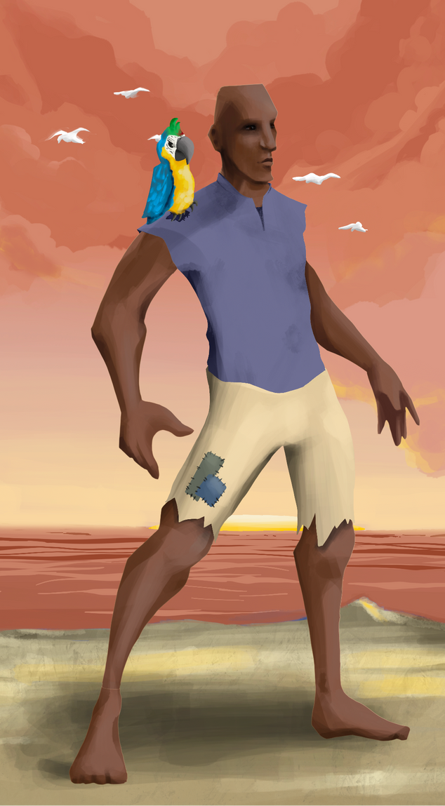 AlgoSeas Pirate #35705 NFT on Algorand