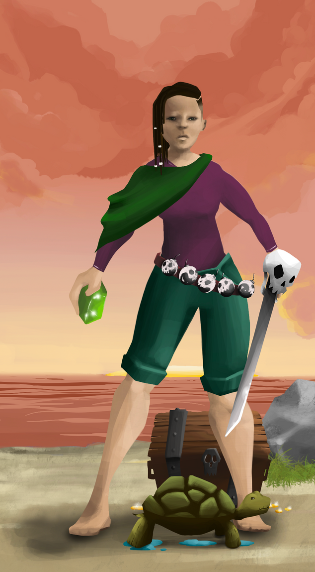 AlgoSeas Pirate #35714 NFT on Algorand