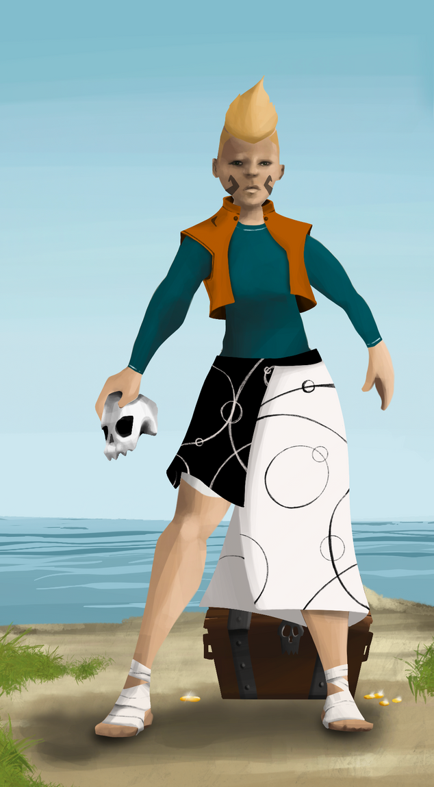 AlgoSeas Pirate #35716 NFT on Algorand