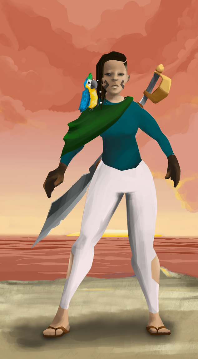 AlgoSeas Pirate #35751 NFT on Algorand