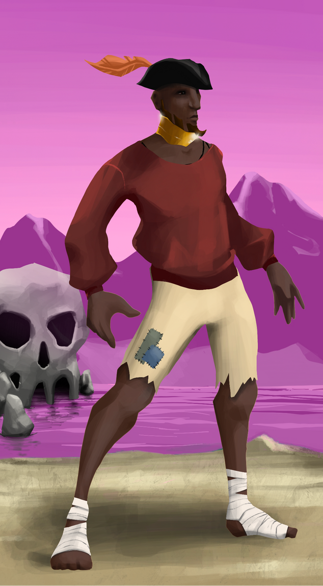 AlgoSeas Pirate #35753 NFT on Algorand