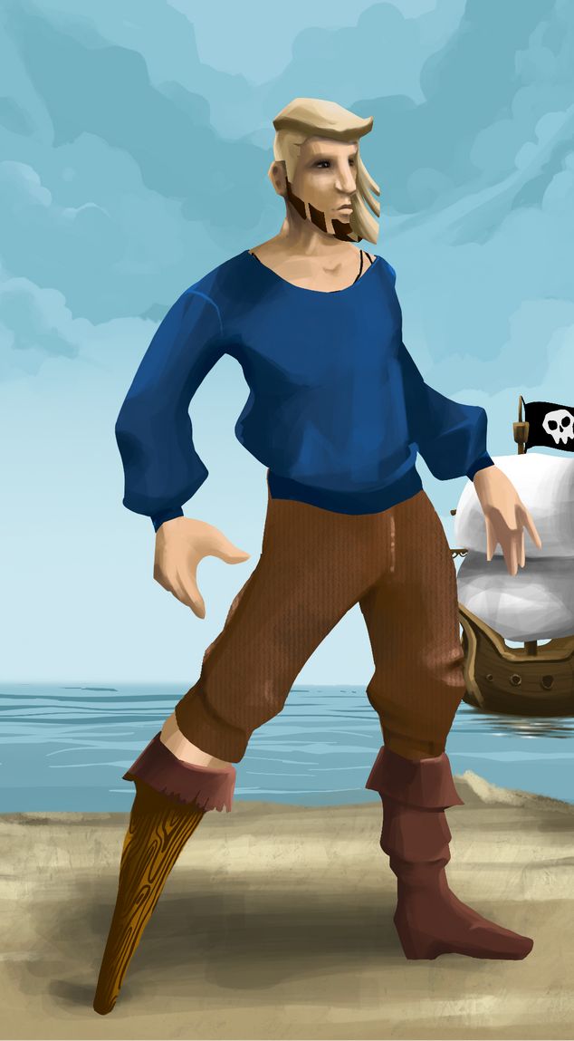 AlgoSeas Pirate #35762 NFT on Algorand