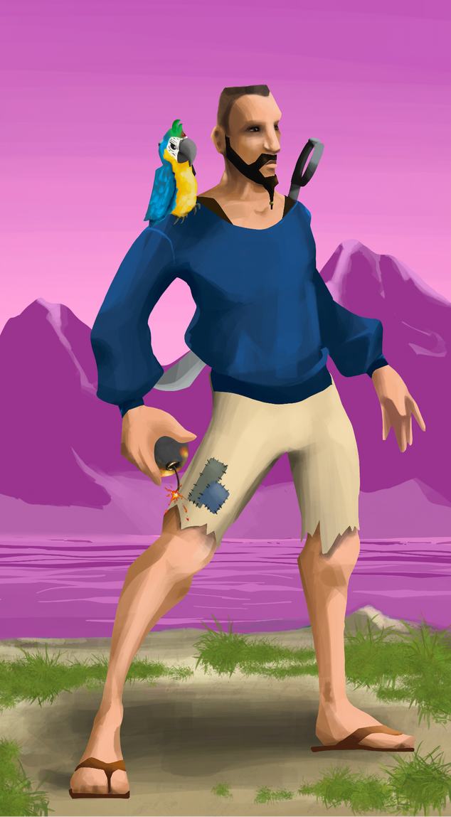 AlgoSeas Pirate #35779 NFT on Algorand