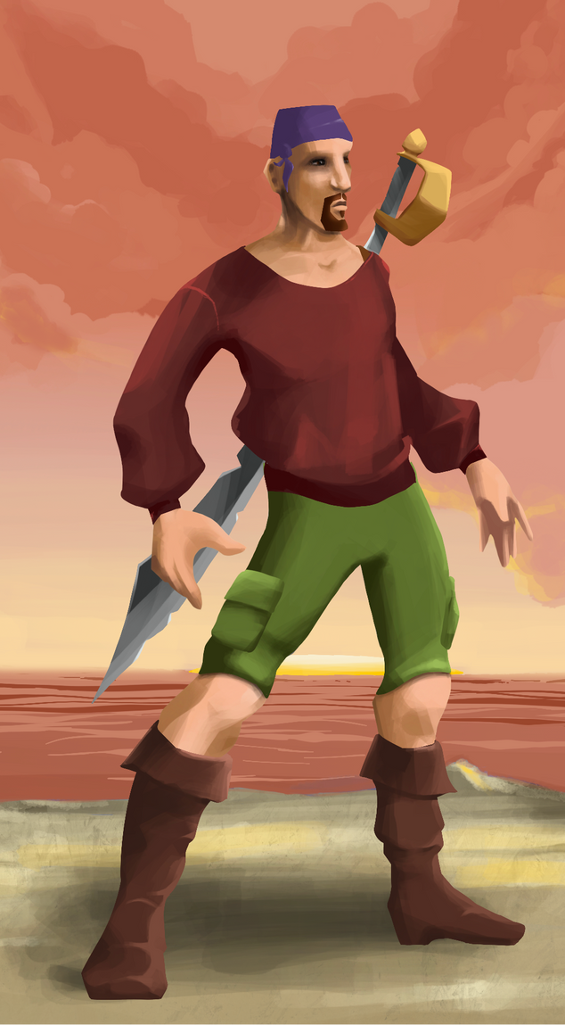 AlgoSeas Pirate #35784 NFT on Algorand