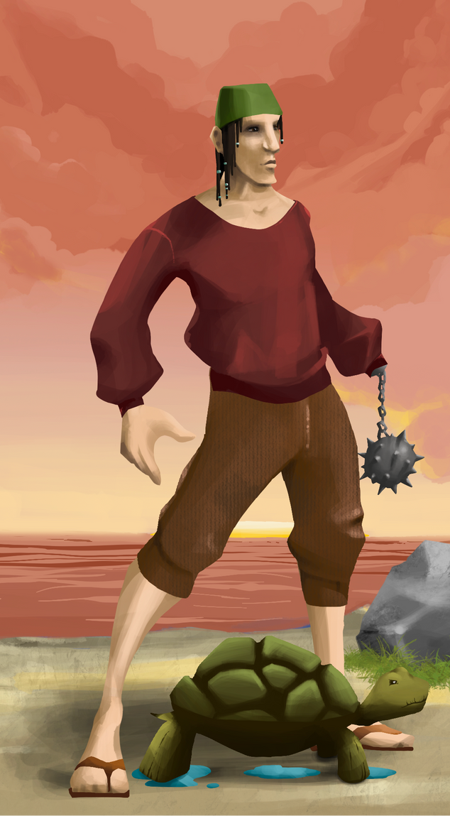 AlgoSeas Pirate #35802 NFT on Algorand