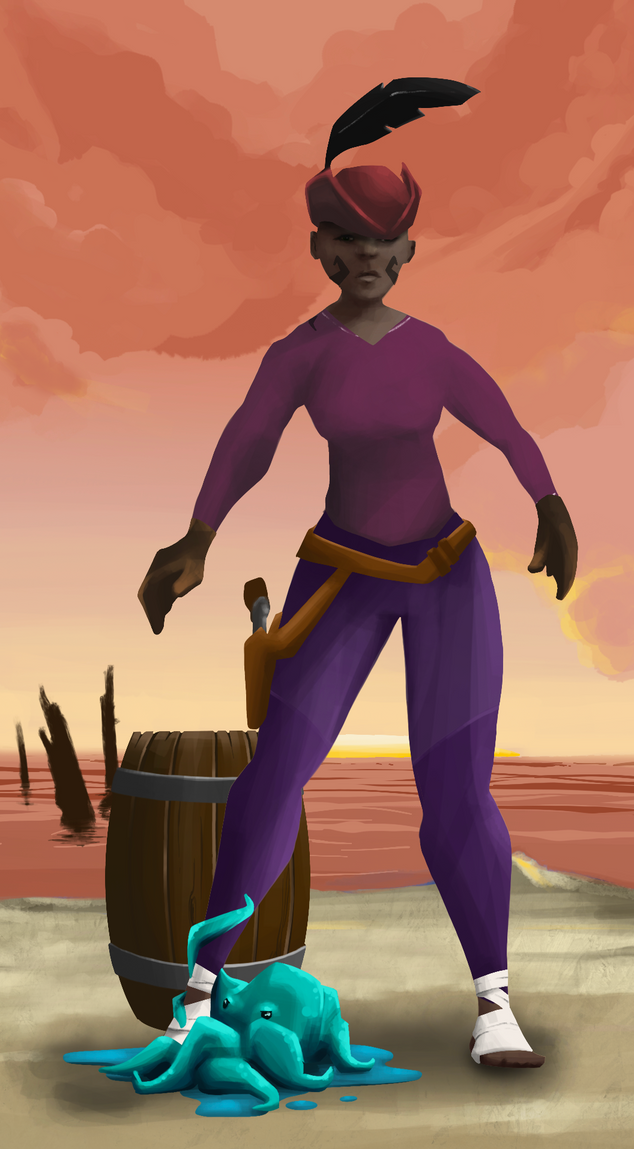 AlgoSeas Pirate #35804 NFT on Algorand