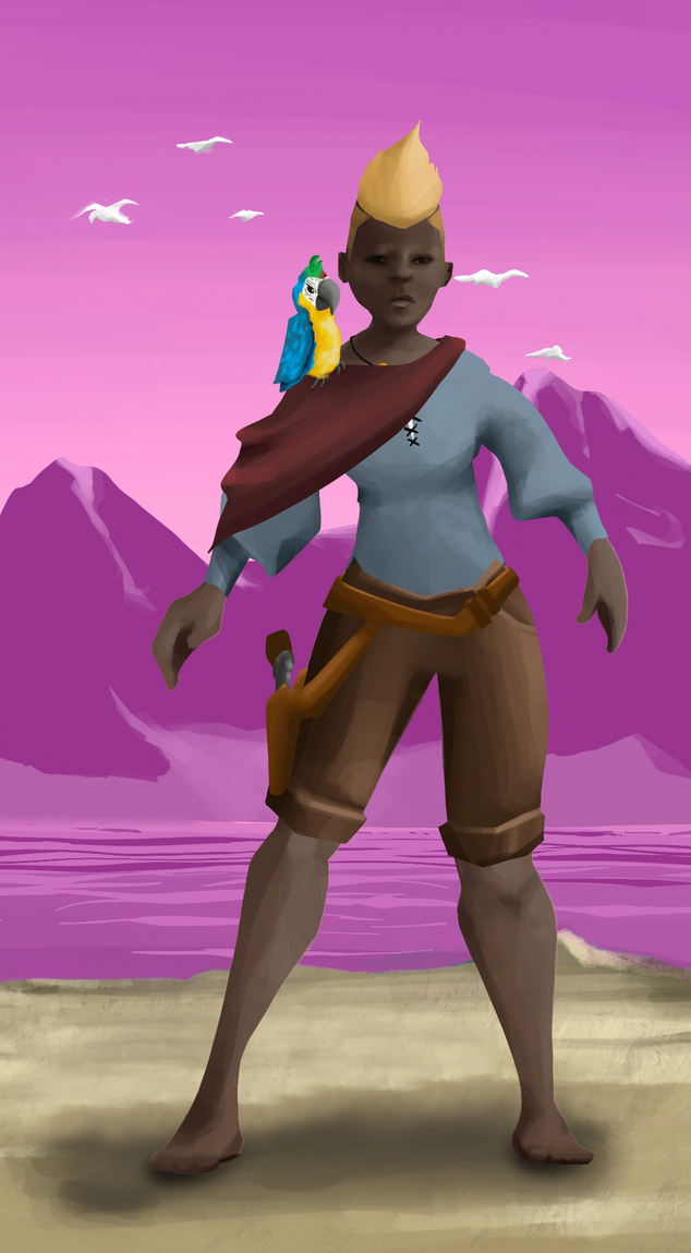 AlgoSeas Pirate #35809 NFT on Algorand