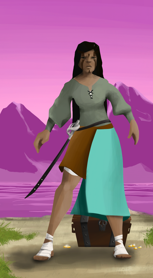 AlgoSeas Pirate #35835 NFT on Algorand