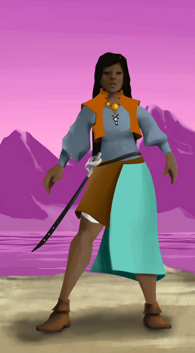 AlgoSeas Pirate #3587 NFT on Algorand