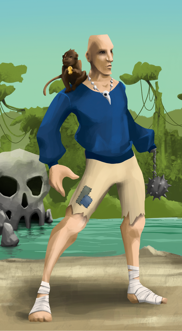 AlgoSeas Pirate #35885 NFT on Algorand