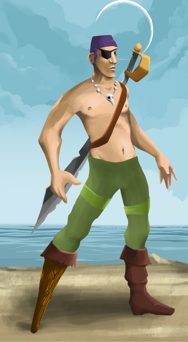 AlgoSeas Pirate #35888 NFT on Algorand