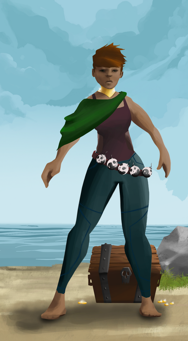 AlgoSeas Pirate #35902 NFT on Algorand