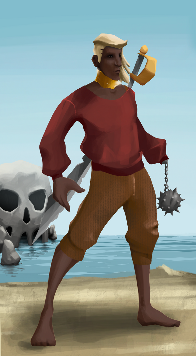 AlgoSeas Pirate #35911 NFT on Algorand