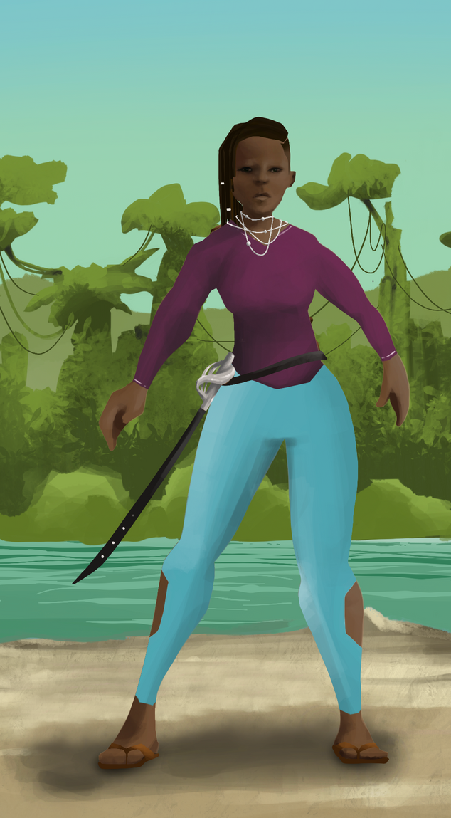 AlgoSeas Pirate #3594 NFT on Algorand