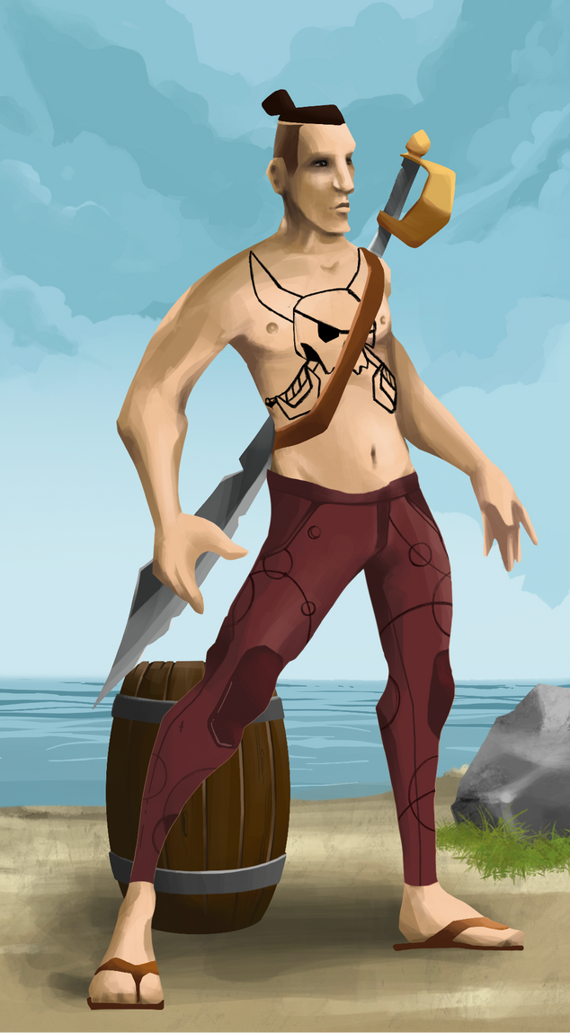 AlgoSeas Pirate #35941 NFT on Algorand