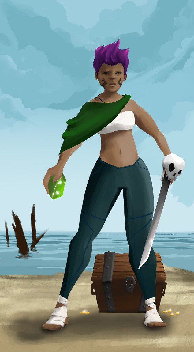 AlgoSeas Pirate #35953 NFT on Algorand