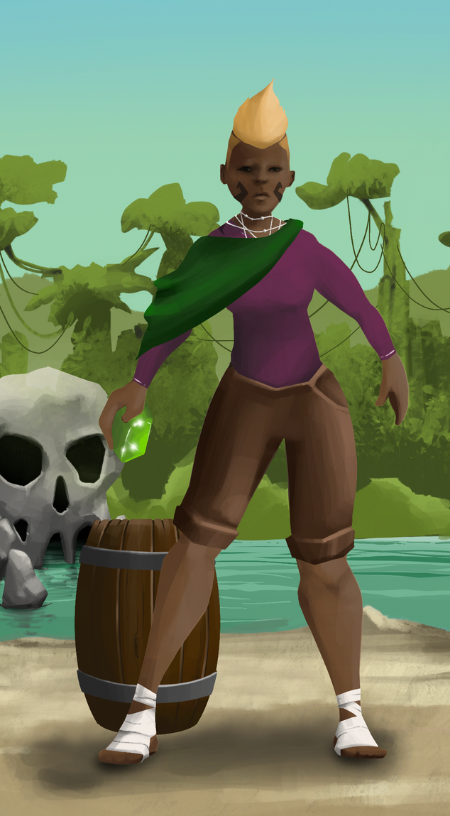 AlgoSeas Pirate #36008 NFT on Algorand