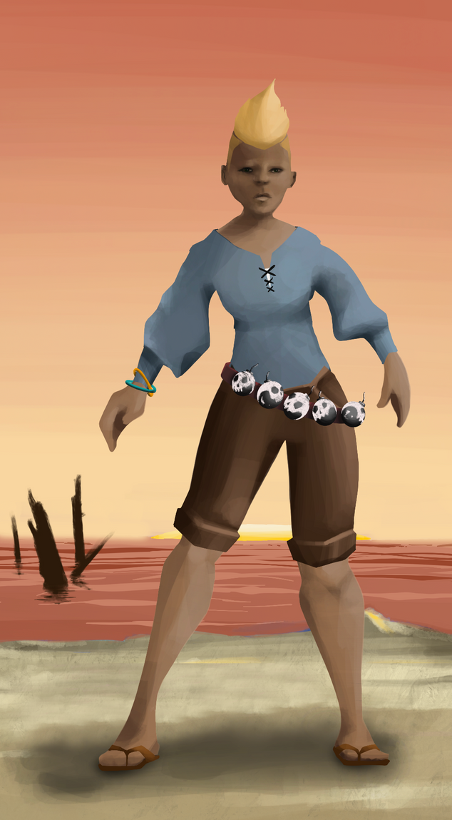 AlgoSeas Pirate #36058 NFT on Algorand