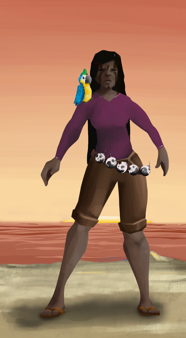 AlgoSeas Pirate #36088 NFT on Algorand