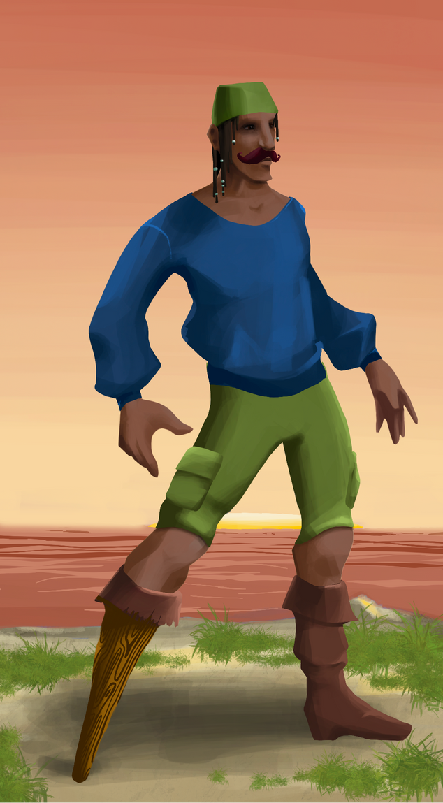 AlgoSeas Pirate #36090 NFT on Algorand