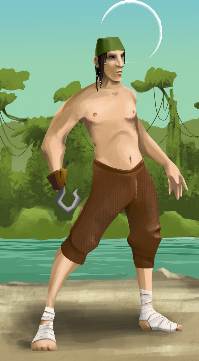 AlgoSeas Pirate #36124 NFT on Algorand