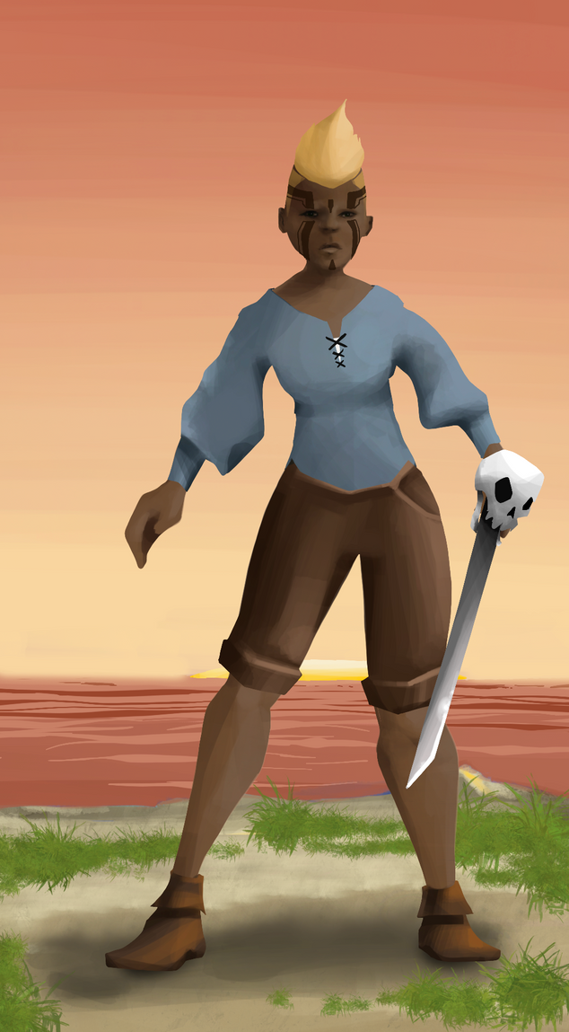 AlgoSeas Pirate #36127 NFT on Algorand