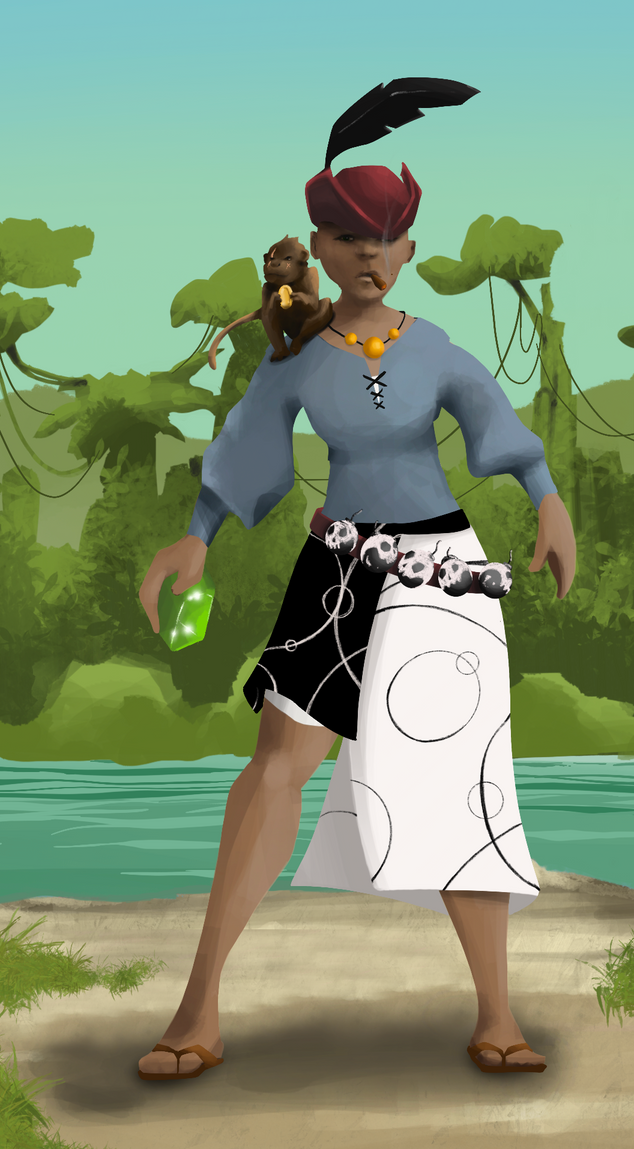 AlgoSeas Pirate #36130 NFT on Algorand