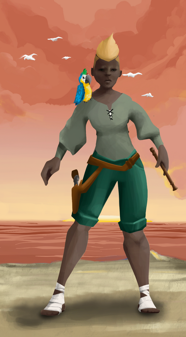 AlgoSeas Pirate #36133 NFT on Algorand