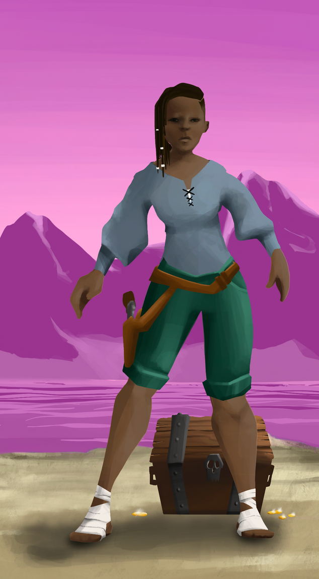 AlgoSeas Pirate #36140 NFT on Algorand