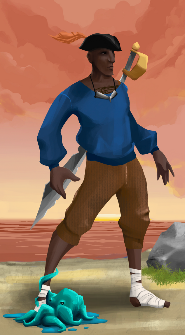 AlgoSeas Pirate #36163 NFT on Algorand