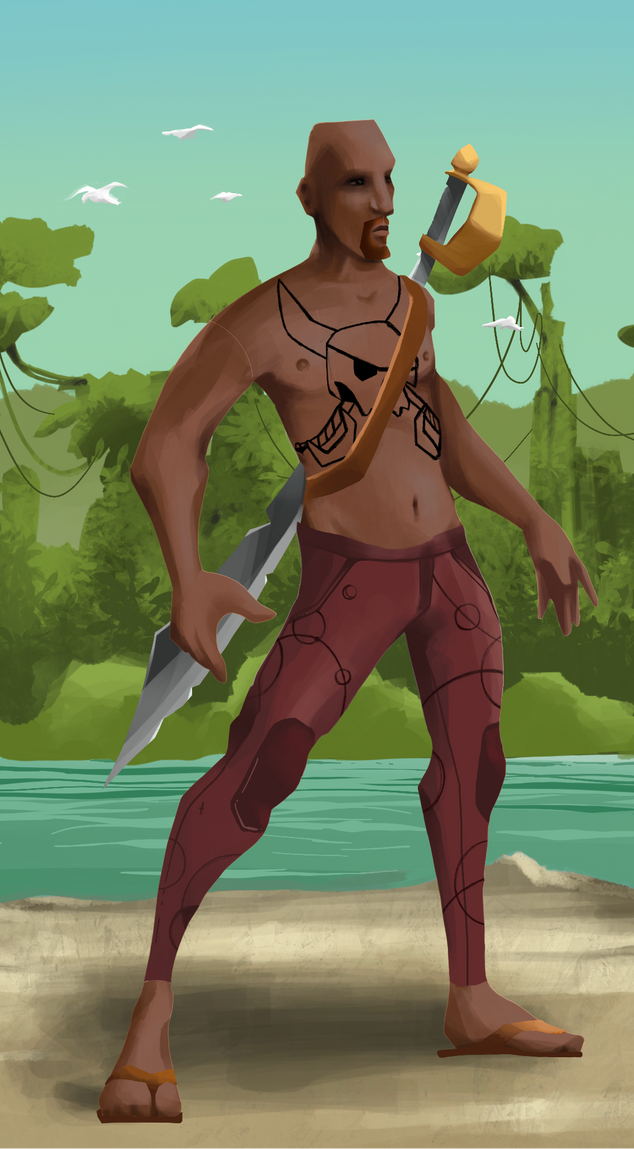 AlgoSeas Pirate #36170 NFT on Algorand