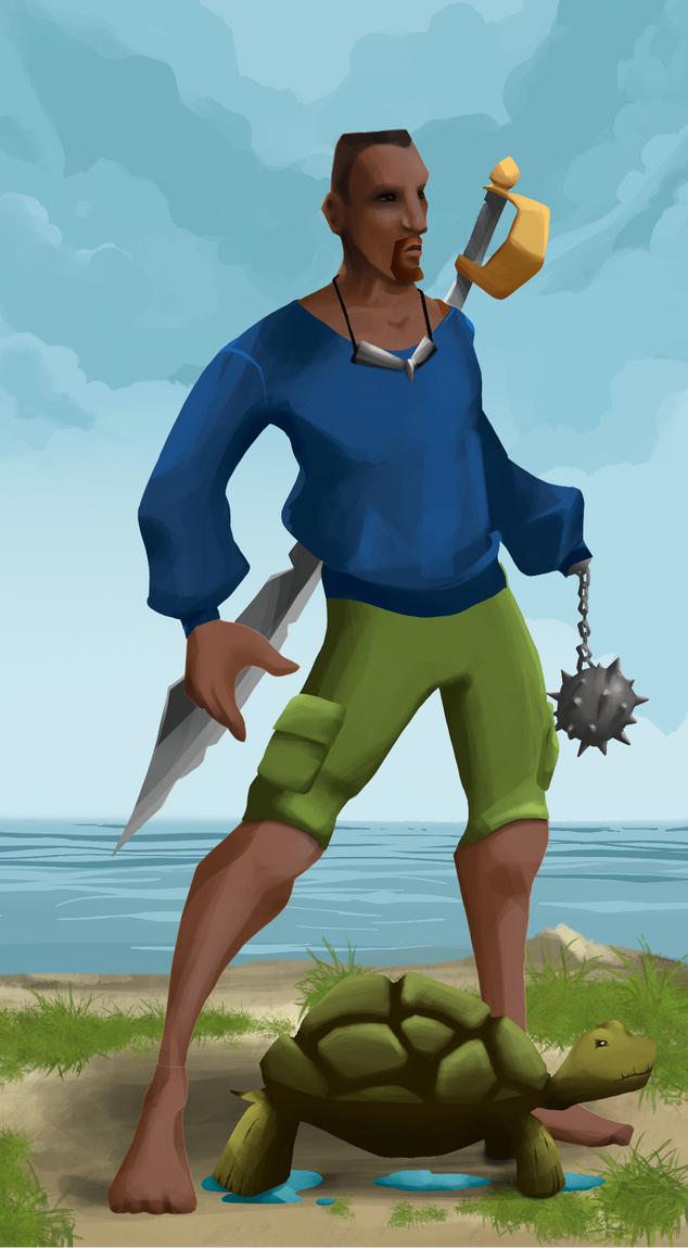 AlgoSeas Pirate #36172 NFT on Algorand